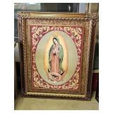 Our Lady of Guadalupe Picture in Gilded Frame