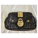 Steve Madden Black Leather Purse