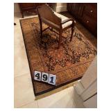 RUG IN MASTER BATH - 65 BY 93