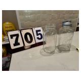 BALL JARS FROM PANTRY