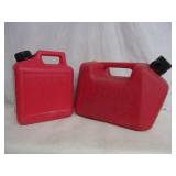 2 Small Gas Cans