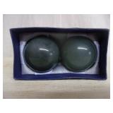 Solid Jade Spheres - 433 Grams