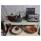 Assorted Pots, Pans & Accessories