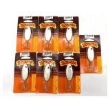 (7) NOS Bomber Slab Spoon Fishing Lures