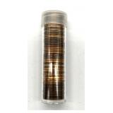 (50) Wheat Cents in Tube VF-XF