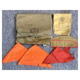 Vintage Boy Scouts Pack, Bag, Hat, and