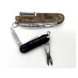 (2) Multi-Tool Pocket Knives