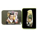 John Wayne Movie Collectibles Folding Knife in