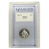 AACGS Graded 1982-D Washington Half Dollar