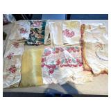 Vintage Tablecloths- some are embroidered