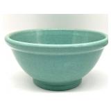 Turquoise Stoneware Crock Bowl 11.5" x 5.5"