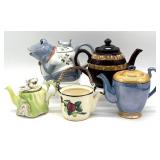 Frog Shaped Porcelain Teapot, Tea Setting Themed