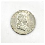 1953-S Franklin Half Dollar