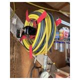 Hose Reel W/ 3/8 Air Hose, Wall Mounted