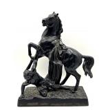 Cast Iron Horse Tamer Russian P. Samonov  1972