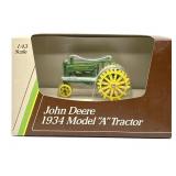 Ertl 1/43 Scale John Deere Model "A" Tractor in