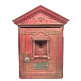 Antique Gamewell Cast Iron Fire Alarm Station Box