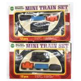 (2) Vintage Mini Train Sets Echo Brand