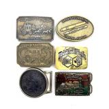 Belt Buckles : Wells Fargo, Dean