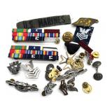 Military Bars, Pins, Patches, and Buttons