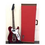 Fender Squire Telecaster Thinline Red Electric