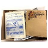 101 Ranch Letterhead, 101 Ranch Booklet, 101