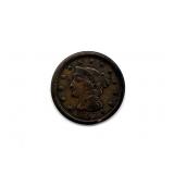 1847 Braided Hair Large Cent