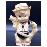 Vintage 1950s Aladdin Lil Cowboy Plastic Milk