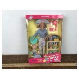 1996 Special Edition Barbie & Kelly garden set