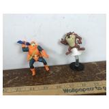 2 toys Vtg Tasmanian devil bobble, 1990 Hobgoblin