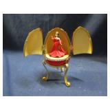 princess in egg decor figurine