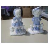 porcelain boy and girl figurines