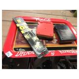 coca cola tray, 8 tracks, .