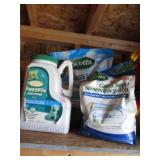 Fertilizer & grass seed