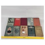 10 Vintage Hardcover Books