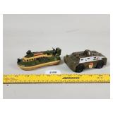 Matchbox Military Hovercraft And Armored Car