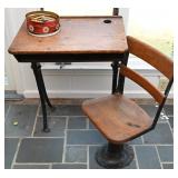 Vintage Childs School Desk