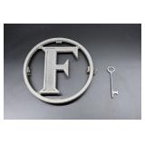 Wall Hanging F and Skeleton Key