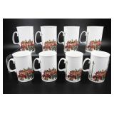 Harrods Fine Bone China Coffee Mugs