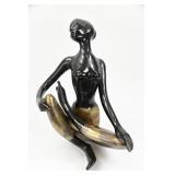 Surawongse Brass Nude Women Statue 39/300