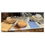 Wooden cutting boards, Lazy Susanï¿½s, containers