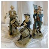 3 Vintage Lefton Porcelain Figurines, etc