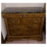 American Drew Marble Top nightstand