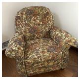 Bradington Young reclining chair and ottoman