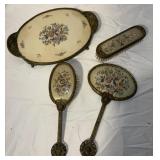 Antique vanity set