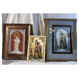 Ceramic tile artwork, decor items