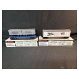 Lionel Road Flat Car W/Trailers & Old Glory Reefer