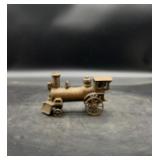 Solid Brass Locomotive Train Engine