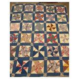 Hand made patchwork quilt