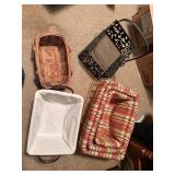 Metal storage box&wicker baskets&containers